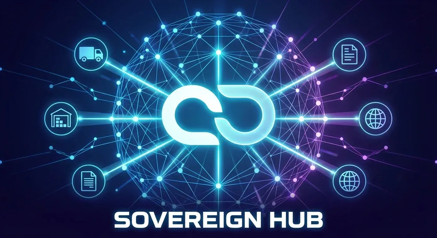 Navichain logo representing unified and secure logistics data solutions for SMEs.