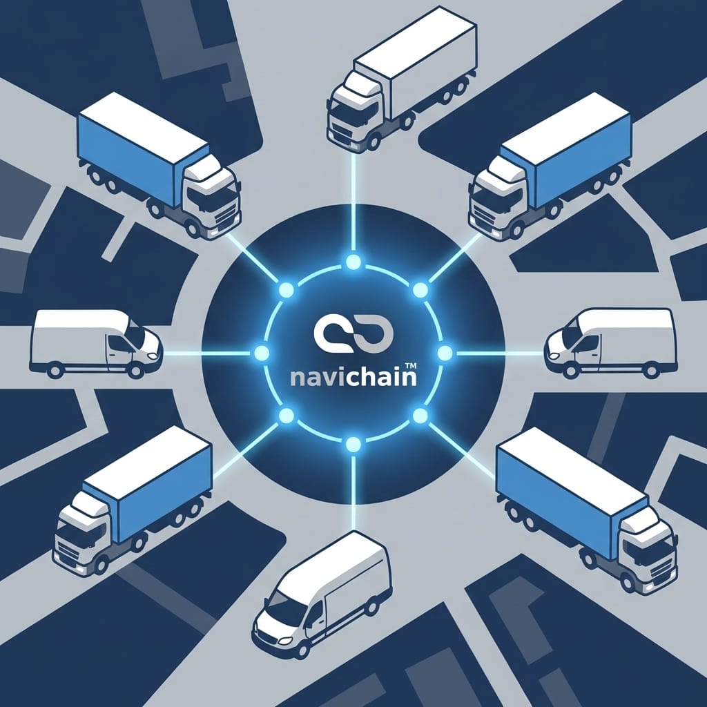 Digital Control Tower visualising control and data ownership in last mile logistics.