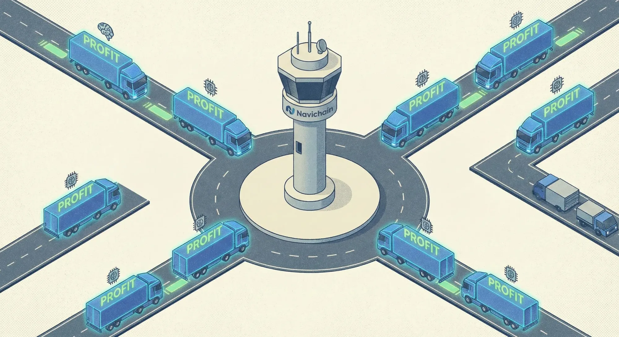 Resilient logistics operations diagram linking Visibility, Precision, and Proactivity for success.