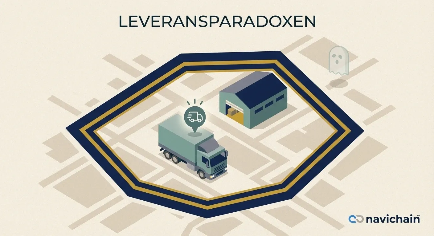 Att låsa upp effektiviteten i europeisk logistik: Övervinn leveransparadoxen med precis geofencing