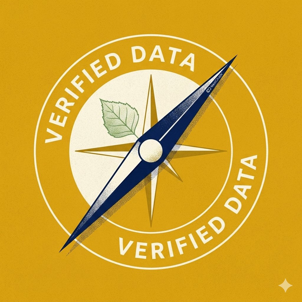 Verified Data – NaviChain stämpel