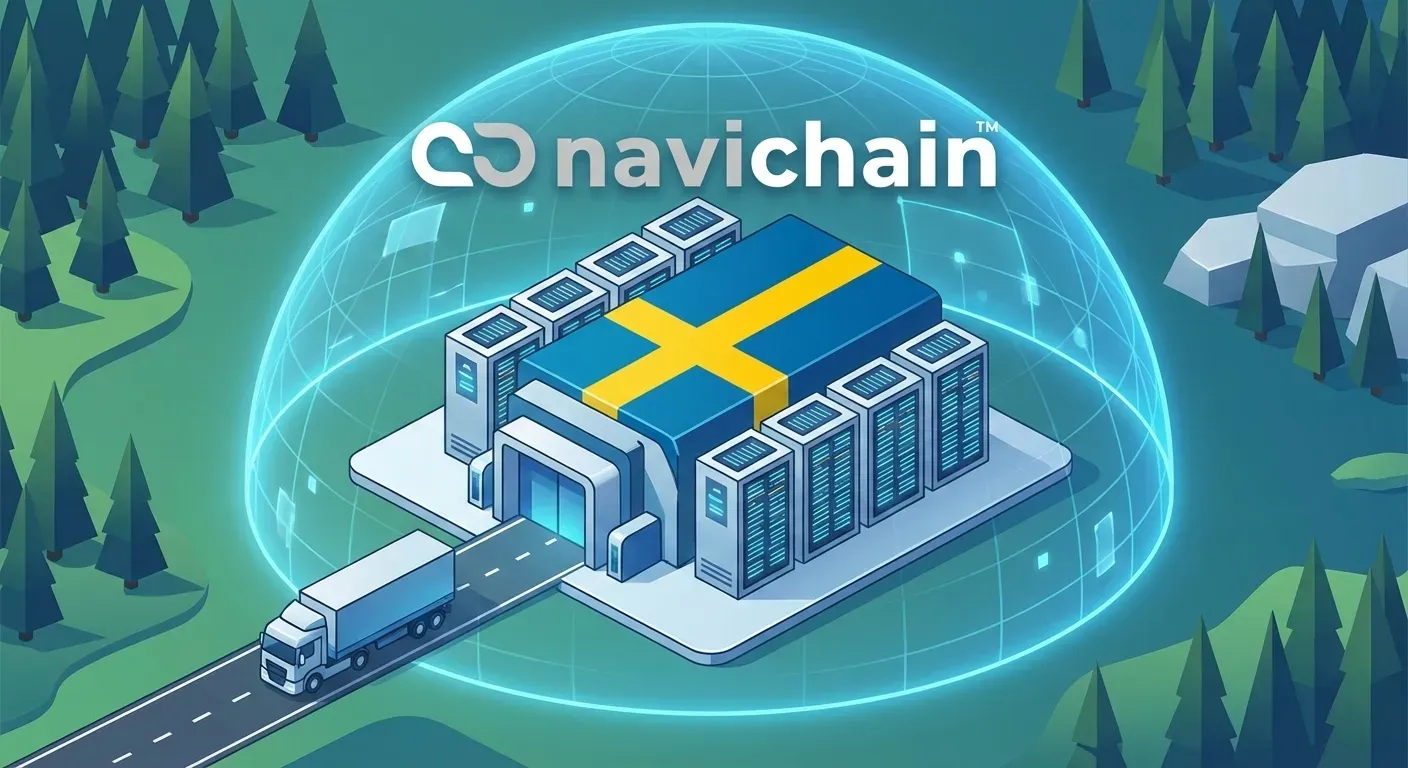 Navichain logotyp.