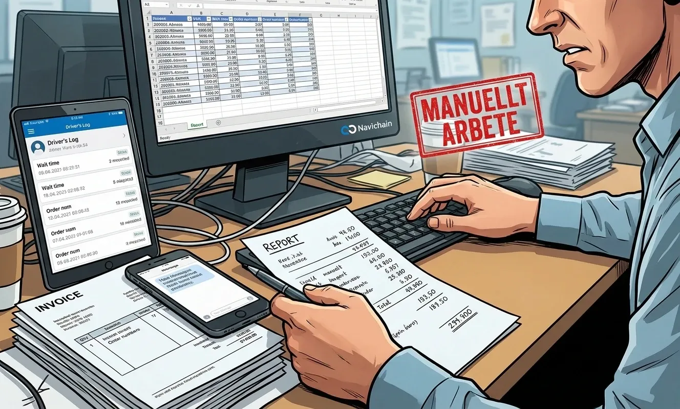Fragmenterade system hindrar effektiva förbättringsinitiativ: Manuell datasammanställning.