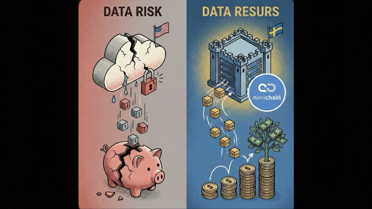 Är din data en risk eller en resurs? Navichain förvandlar risk till intäkt