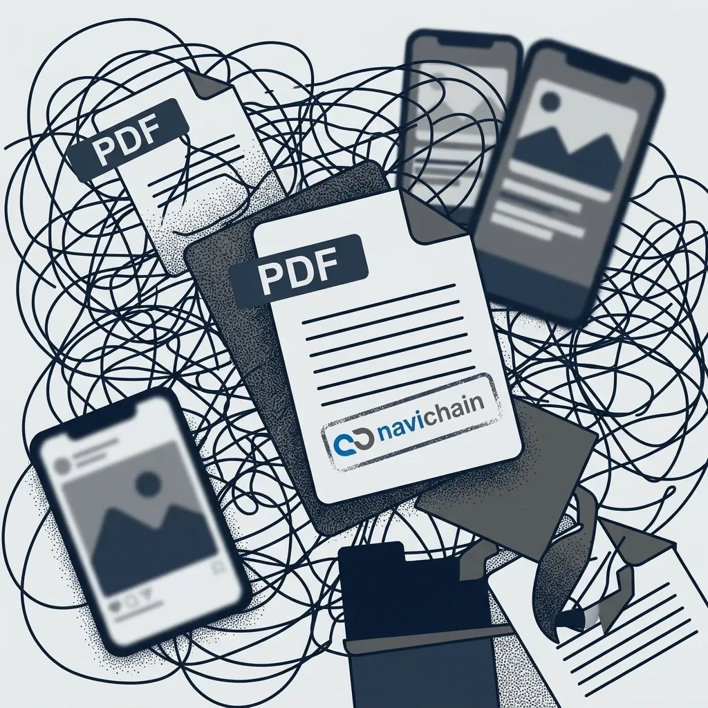 Abstrakt visualisering av friktionen vid manuell datainmatning av ostrukturerade bokningar.
