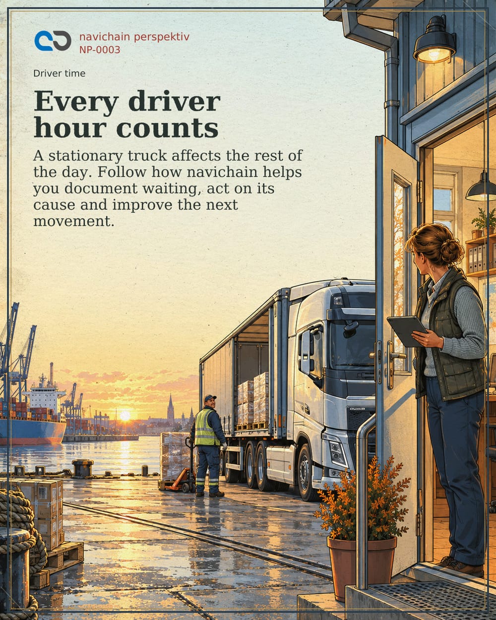 Europe is short of drivers. Can you afford to leave yours waiting?