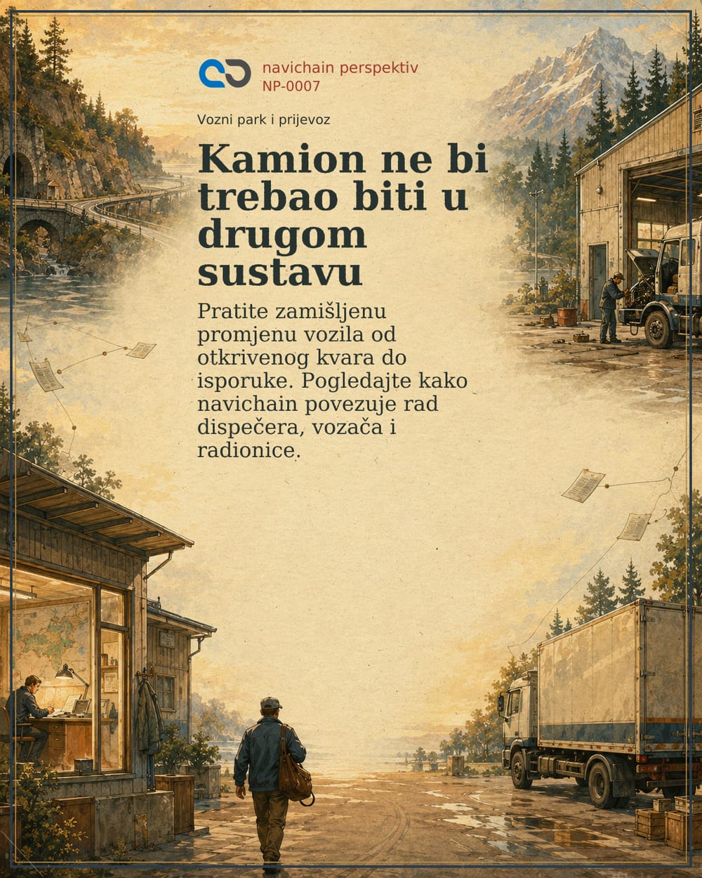 Kamion ne bi trebao biti u drugom sustavu
