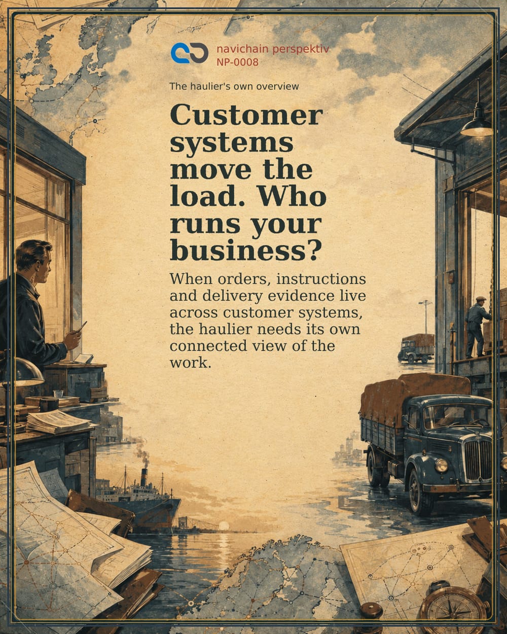 Customer systems move the load. Who runs your business?