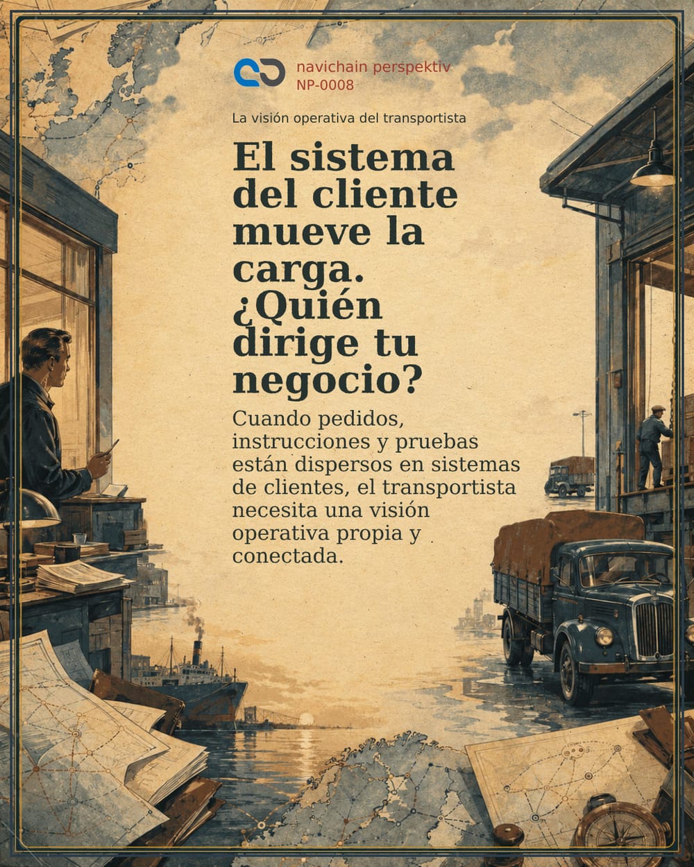 El sistema del cliente mueve la carga. ¿Quién dirige tu negocio?
