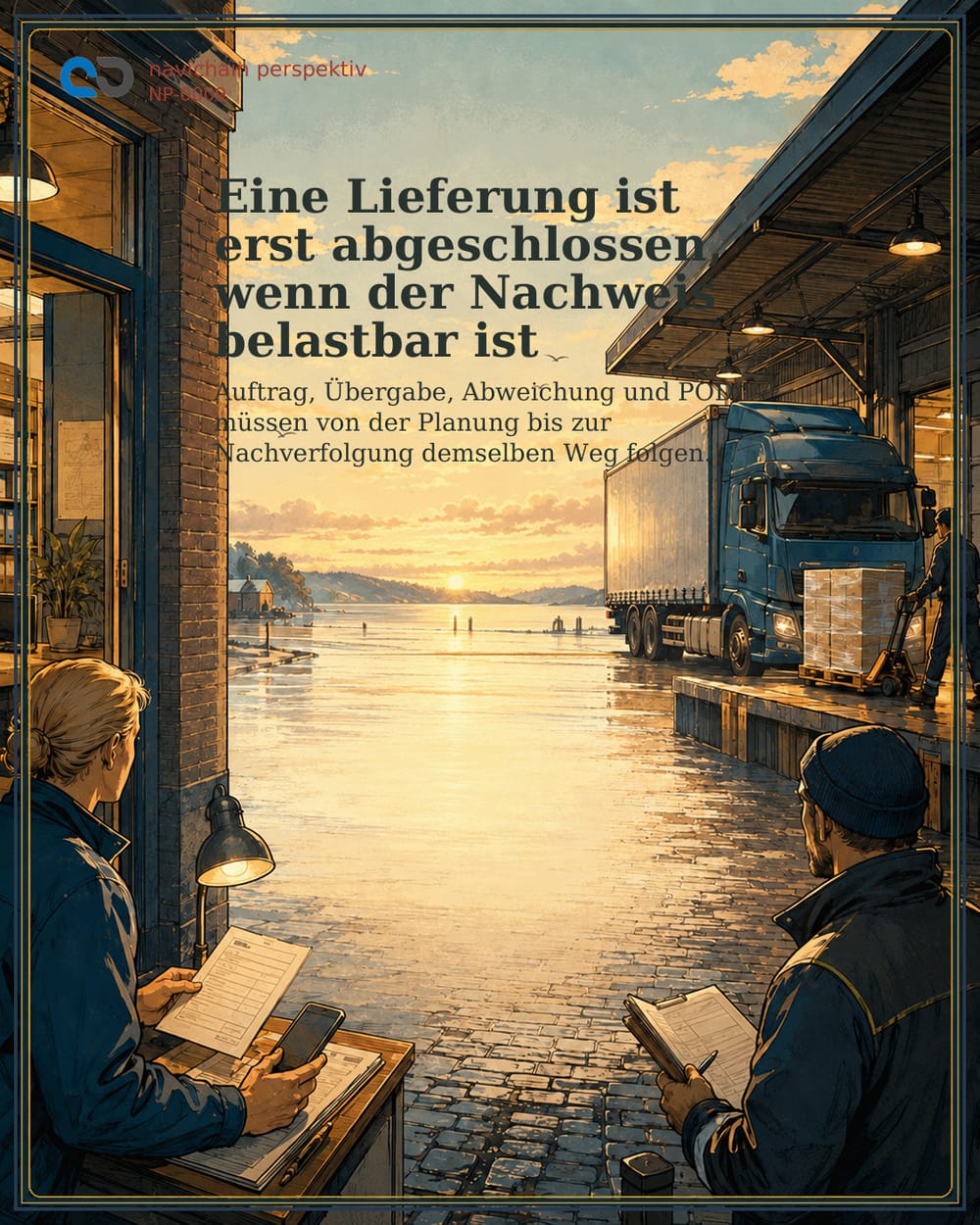 Eine Lieferung ist erst abgeschlossen, wenn der Nachweis belastbar ist