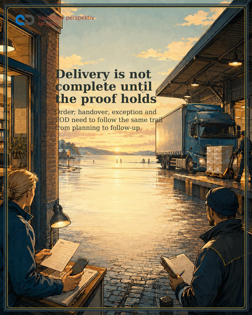 Delivery is not complete until the proof holds