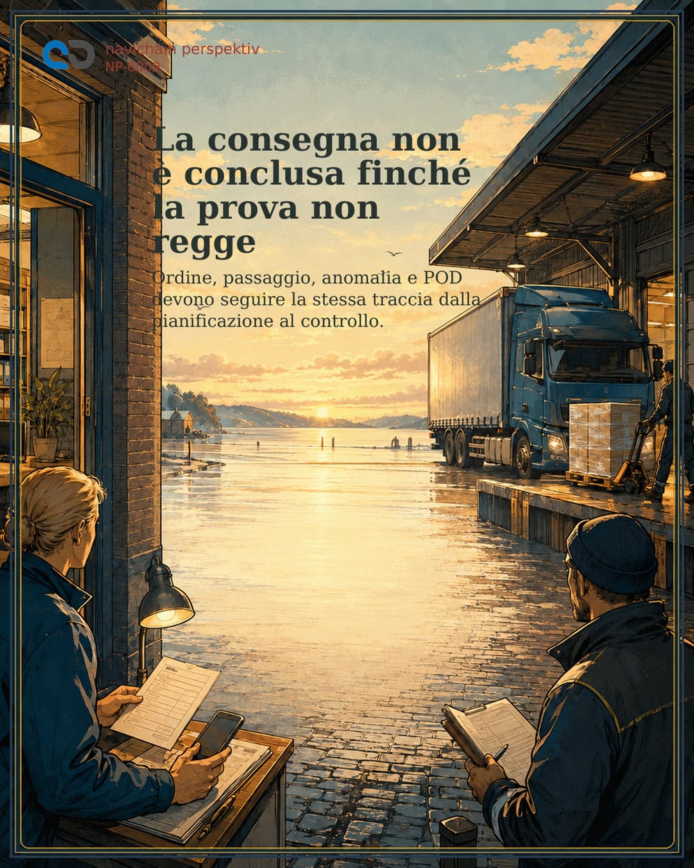 La consegna non è conclusa finché la prova non regge