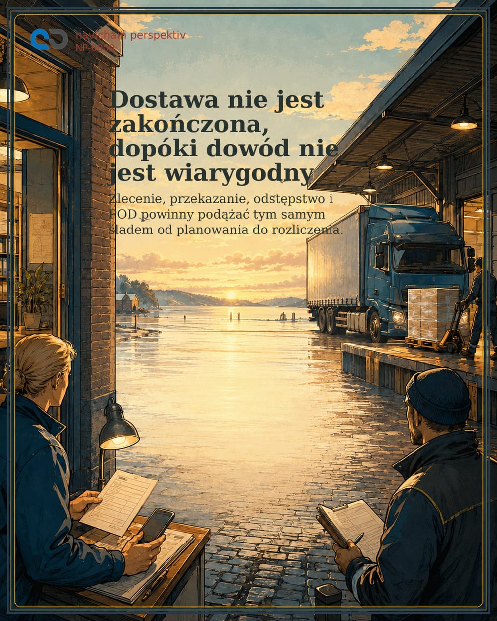 Dostawa nie jest zakończona, dopóki dowód nie jest wiarygodny