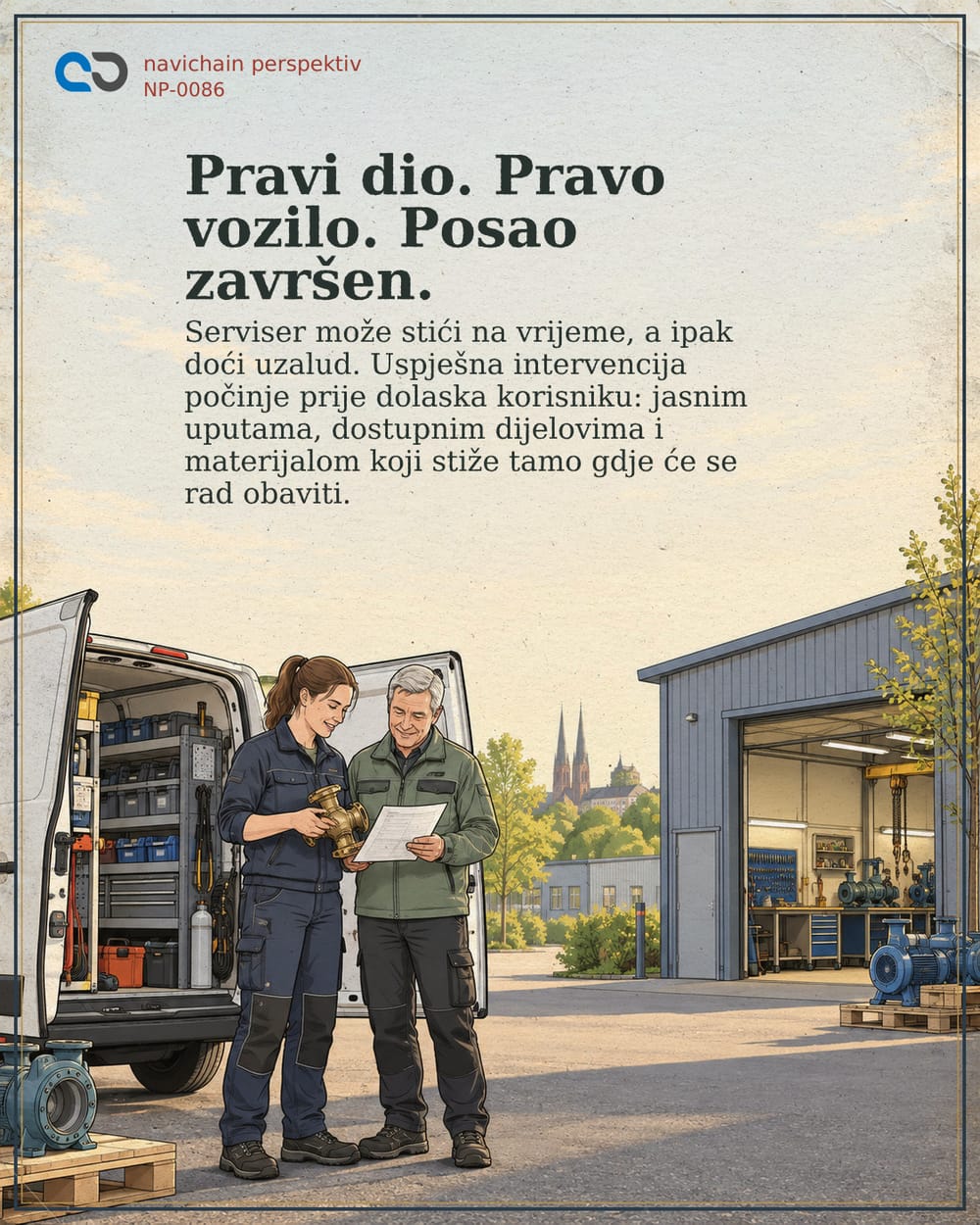 Pravi dio. Pravo vozilo. Posao završen.