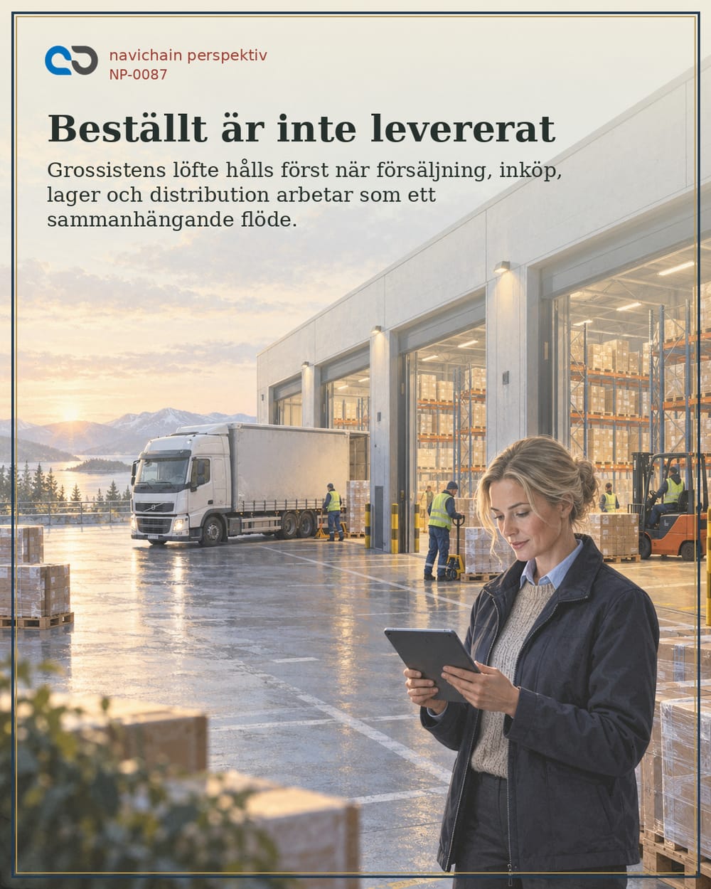 Beställt är inte levererat