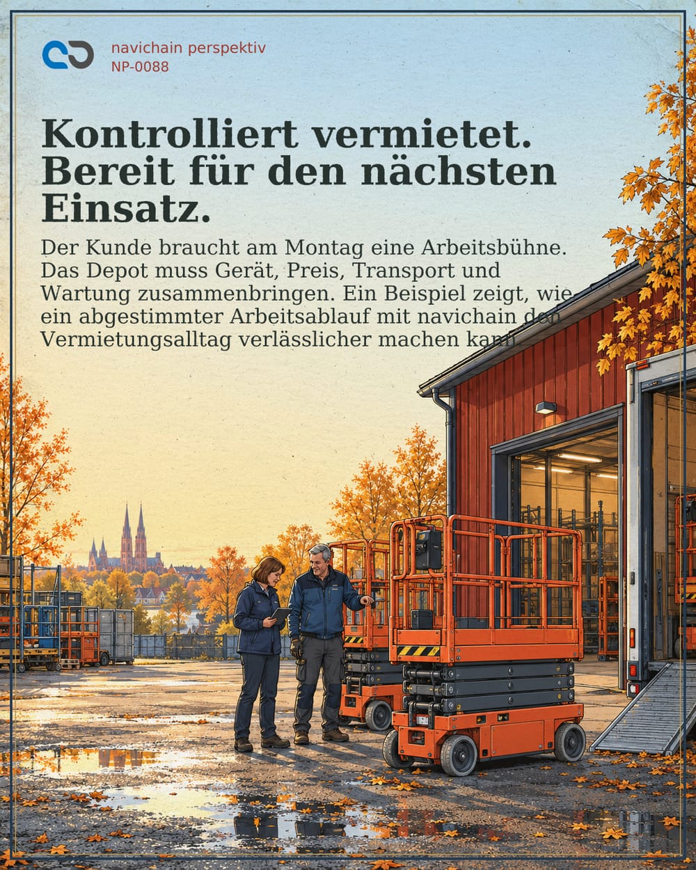Kontrolliert vermietet. Bereit für den nächsten Einsatz.