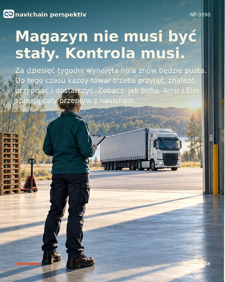 Magazyn nie musi być stały. Kontrola musi.