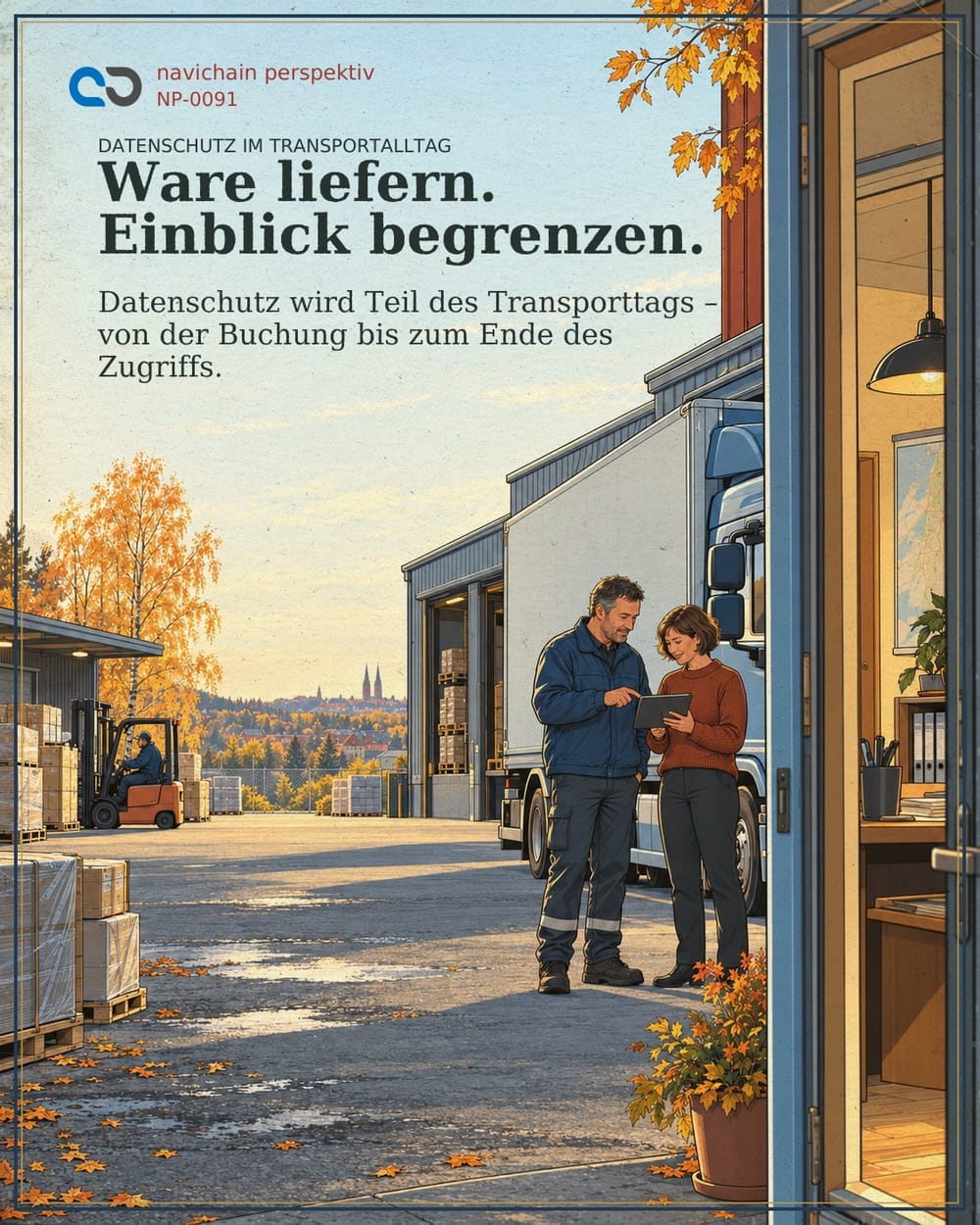 Der Kunde braucht den Liefernachweis. Nicht den ganzen Arbeitstag des Fahrers.