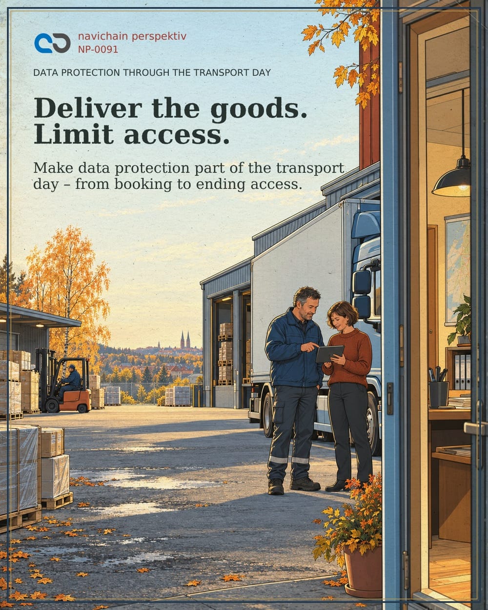 The customer needs proof of delivery. Not the driver’s entire working day.