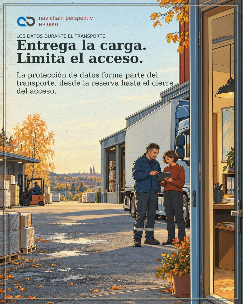 El cliente necesita el justificante de entrega. No toda la jornada del conductor.