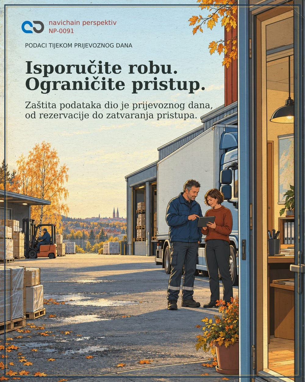 Kupcu treba dokaz isporuke. Ne cijeli radni dan vozača.