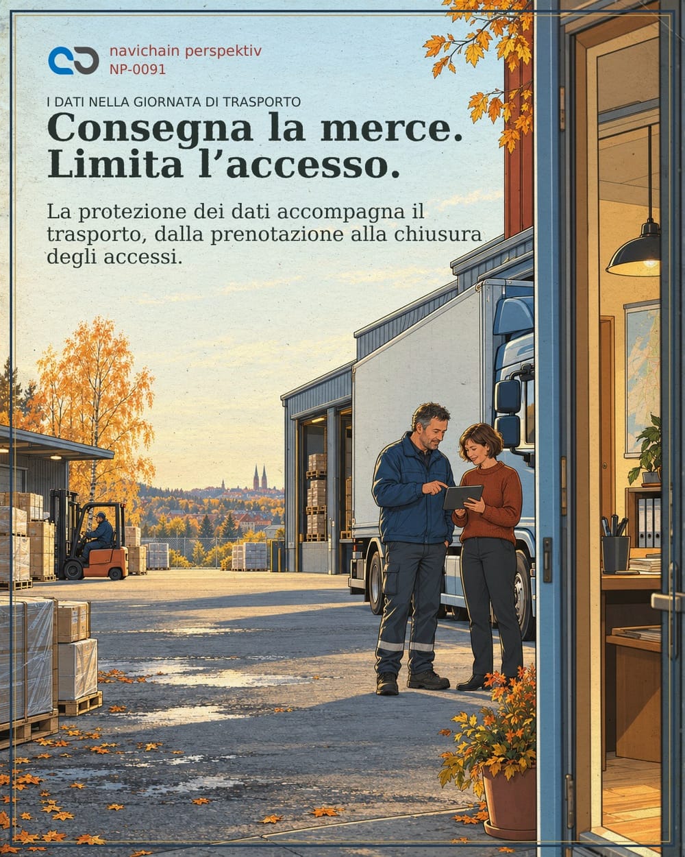 Il cliente ha bisogno della prova di consegna. Non dell’intera giornata dell’autista.