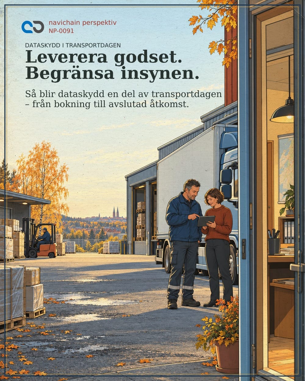 Kunden behöver leveransbeviset. Inte förarens hela arbetsdag.