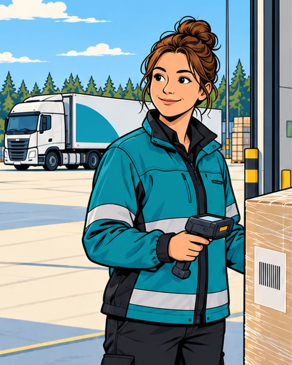 La palette est scannée. Est-elle prête pour le prochain camion ?